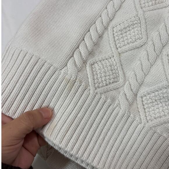 Aritzia Sunday Best Womens XS Cable Knit Lamora Cardigan Button Down Sweater - Picture 7 of 12